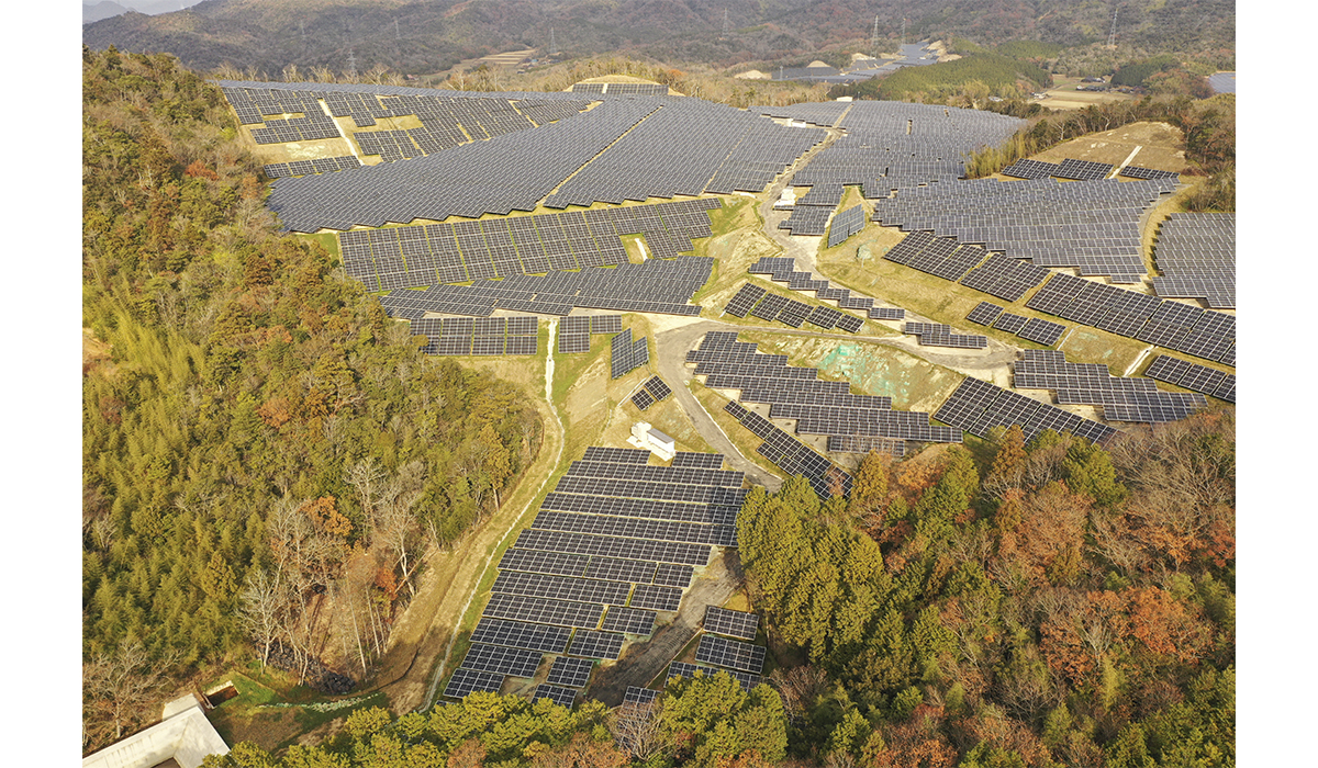 山口下小鯖太陽光発電所新設工事