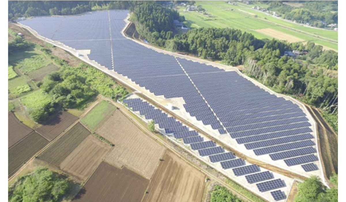 千葉県山武市太陽光発電所